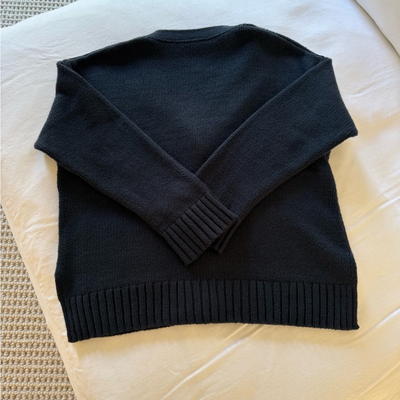 Jenni kayne Cody cardigan, navy size medium - Picture 2 of 4